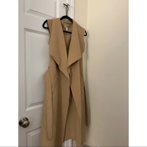 Mid calf long coat